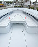 Yellowfin Yachts 36 Offshore Bow Seat Lid Set 98115902 (Port) / 98115903 (Starboard)