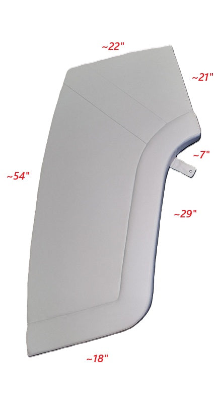 Yellowfin Yachts 36 Offshore Removeable Port & Starboard Bow Seat Cushions Set 98112901 & 98112902