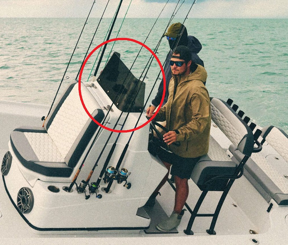 Yellowfin Yachts 24 CE (Carbon Elite) Center Console Windshield BYF-0022