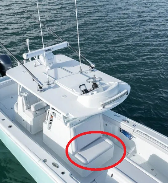Yellowfin Yachts (2017) 34/36 Offshore Standard Console Seat Cushion 9662201