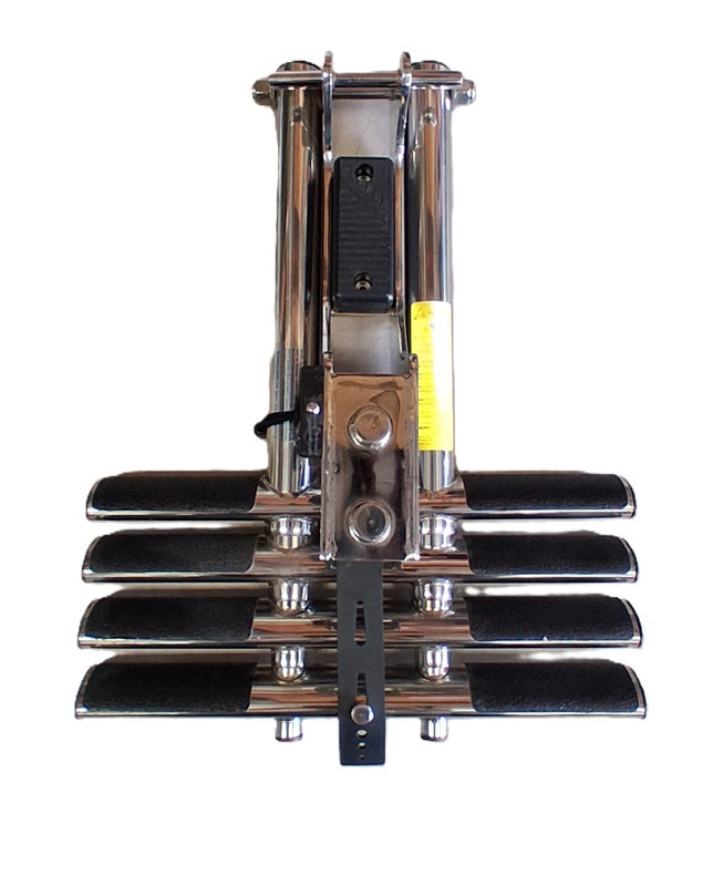 Yellowfin Yachts Stainless Steel Removable Telescoping 4 Step Dive Ladder
