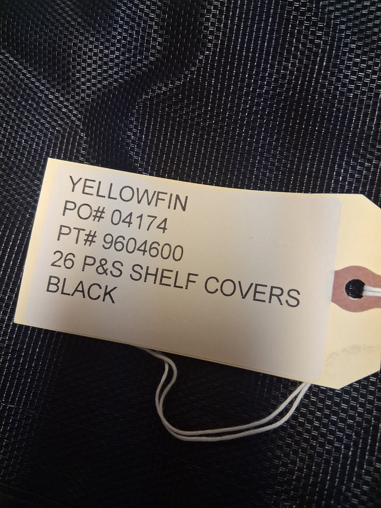 Yellowfin 26 Hybrid Black Bow Shelf Cover Set 9604600