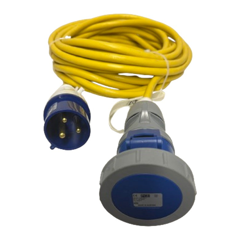 Glendinning Marine IP66 32AMP European 240-250V/50-60Hz 25' Shore Power Cord